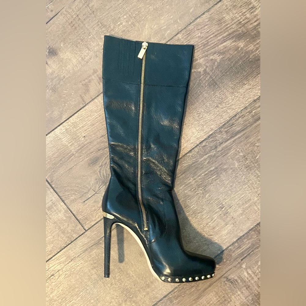 Michael Kors Gold Rivet Boots.